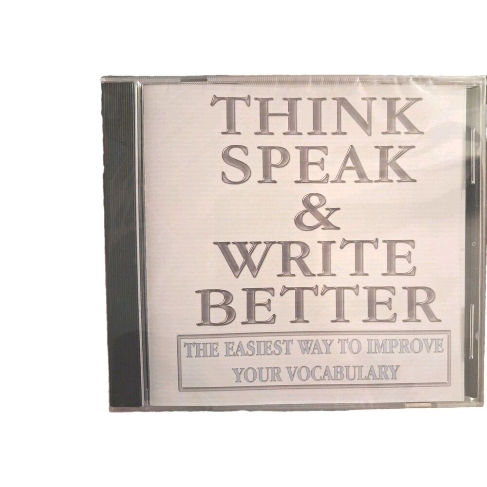 Think Speak & Write Better WordSmart Corporation Audio CD New Vocabulary Builder
